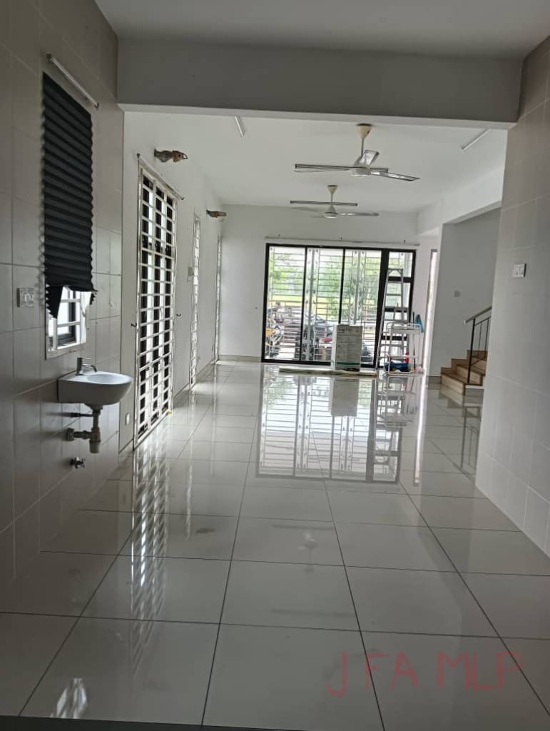 End Lot Double Storey House