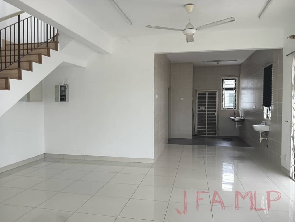 End Lot Double Storey House