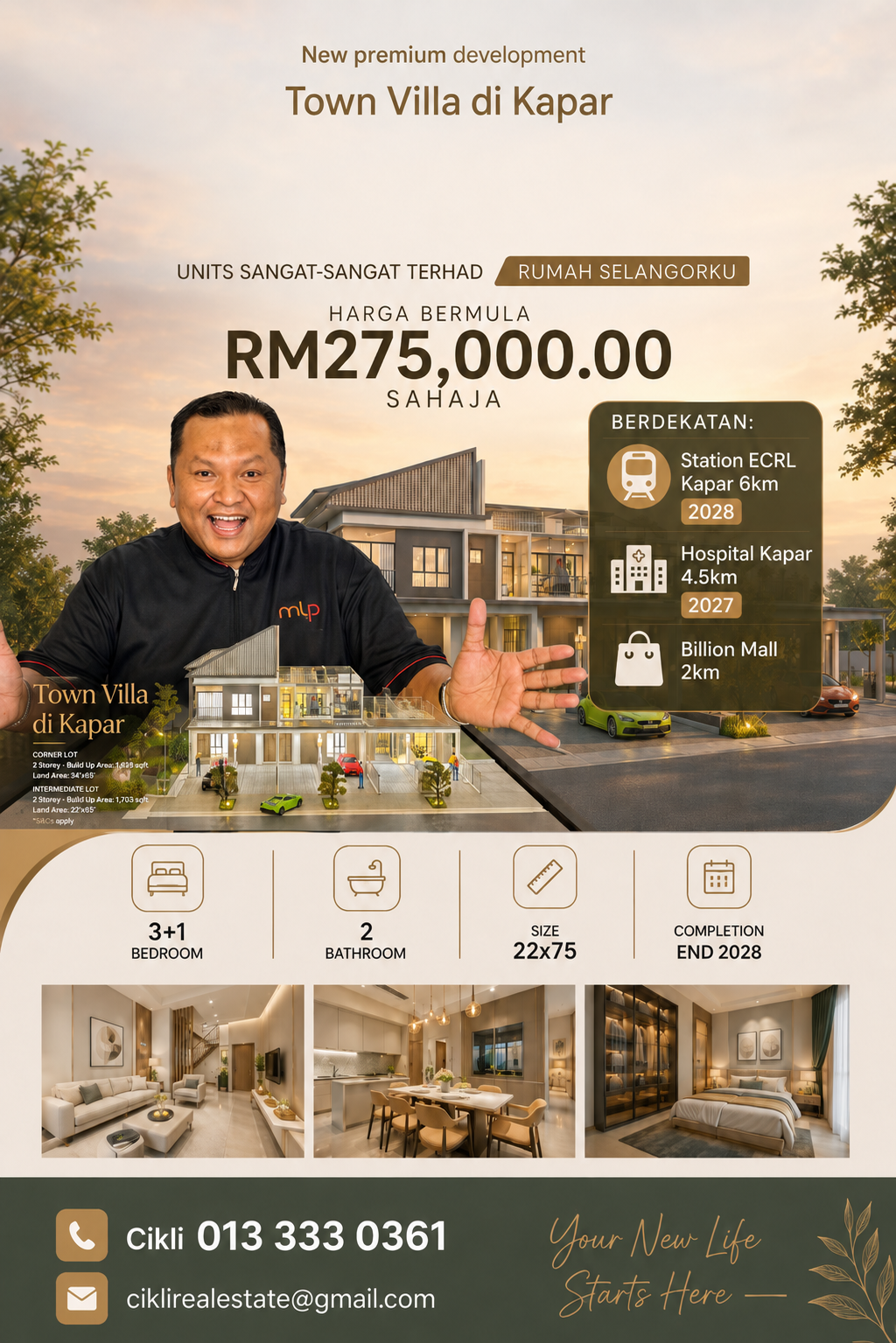 Town Villa Rumah SelangorKu Kapar