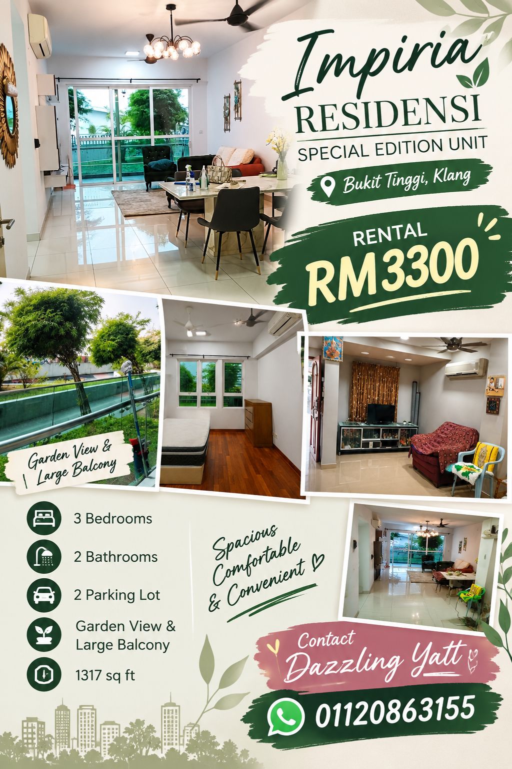 IMPIRIA RESIDENSI SPECIAL EDITION UNIT