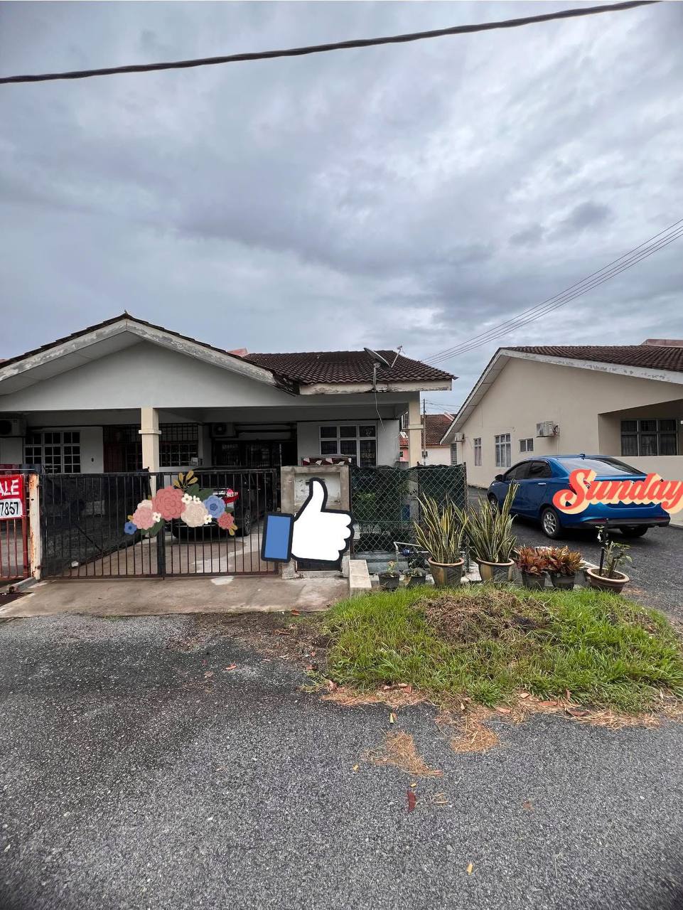 RUMAH TERES ENDLOT SATU TINGKAT