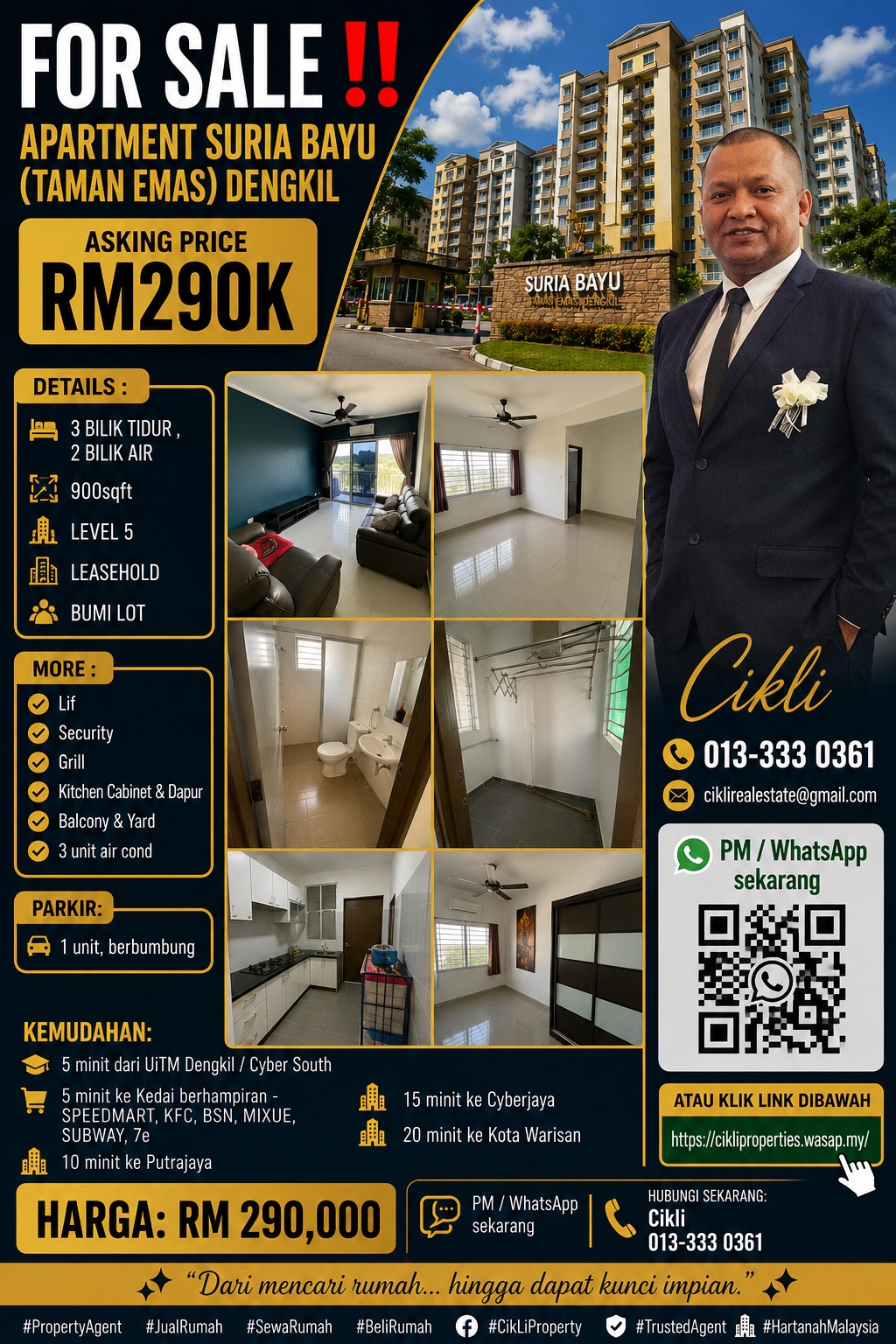 Apartment Suria Bayu ( Taman Emas) Dengkil