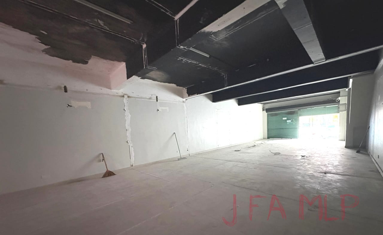 GROUND FLOOR SHOPLOT FOR RENT